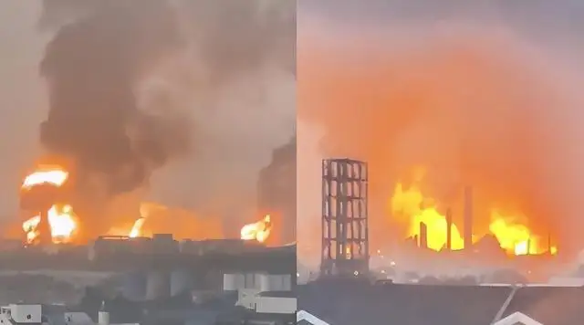 最新！上海石化化工部火灾致一死一伤！居民：五六公里外都能听到